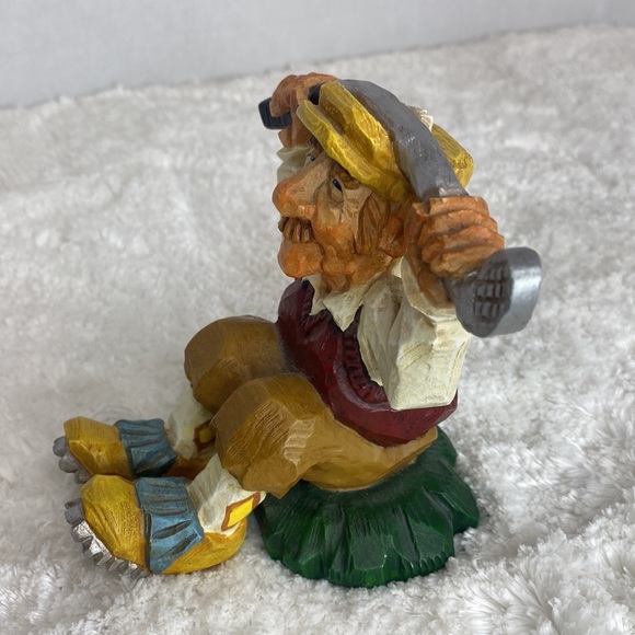 David Frykman Over Par Resin Golfer Figurine Business Card Holder 2001 Figurine - Picture 6 of 7